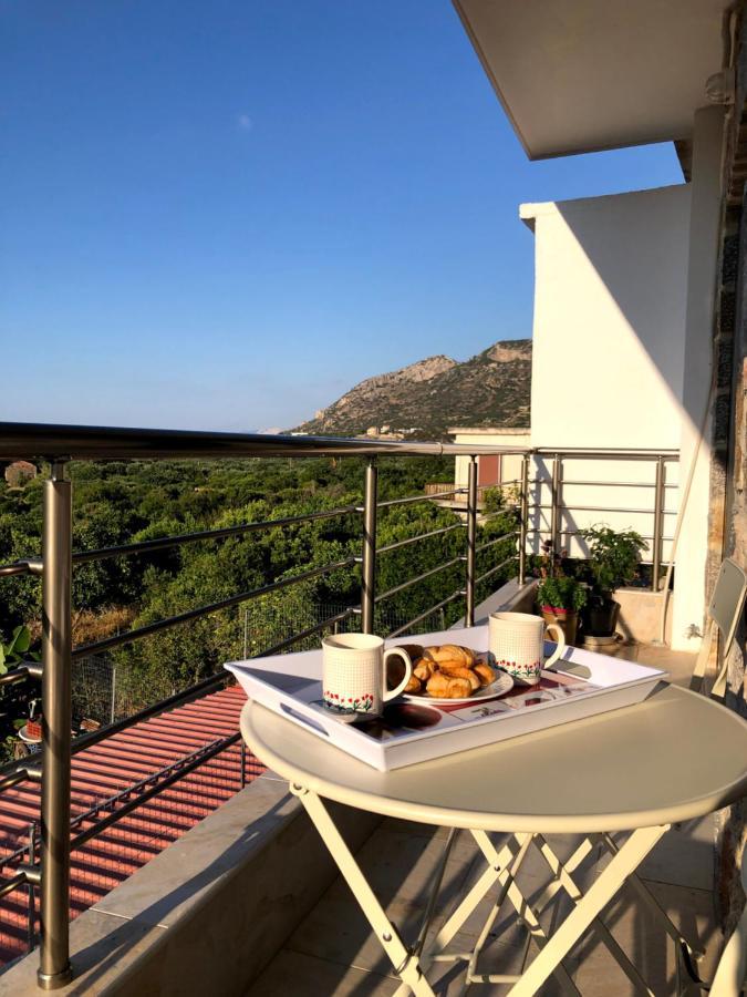 Вилла Oikia Stone House In Seaside Kalo Chorio Агиос-Николаос Экстерьер фото